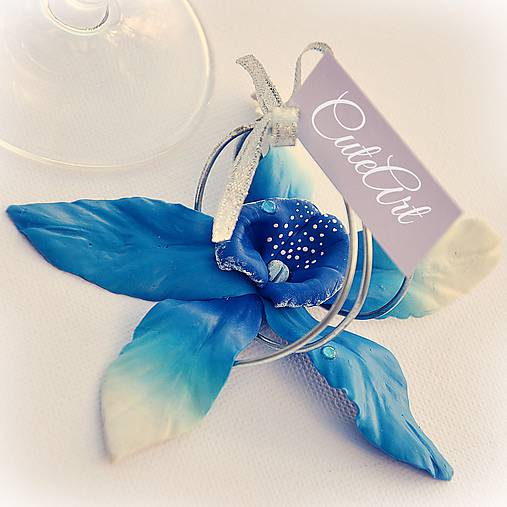 Orchideový vánok - darčeky/menovky pre svadobných hostí