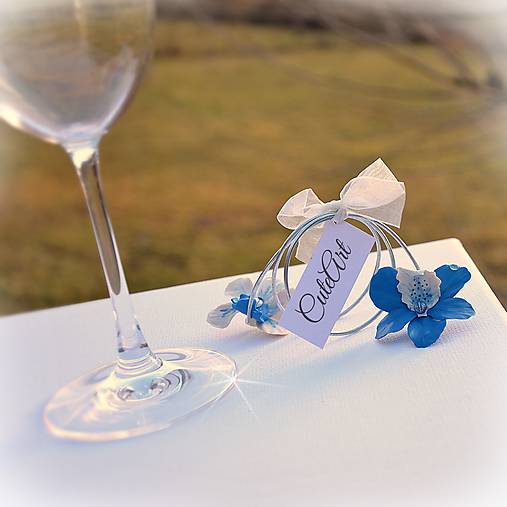 Orchideový párik - darčeky/menovky pre svadobných hostí