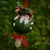 Vianočná guľa - jazvečík - závesná dekorácia