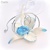 Biela orchidea - darčeky/menovky pre svadobných hostí