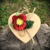 Červené maky v darčekovej krabičke - náušnice s kvetom