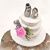 Svadobní ježkovia - figúrky na tortu