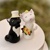 Svadobné mačičky - figúrky na svadobnú tortu