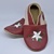 Detská obuv 14,5 cm - kožené capačky/papuče pre prvé kroky - jazmínový kvet