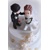 Dám ti svoje srdce - personalizované figúrky nevesty a ženícha na svadobnú tortu